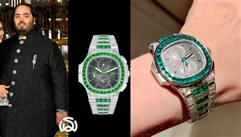 anant ambani patek philippe watch price